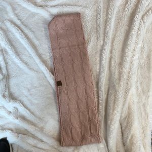 CC light pink infinity scarf 🧣 NWT